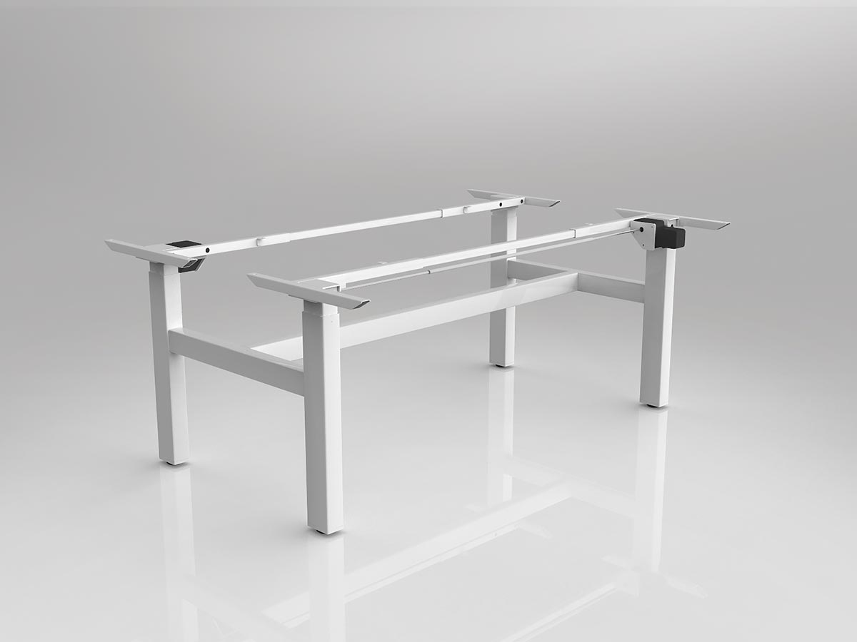 OL Agile Electric Adjustable Desking Frame to Suit 2 Worktops