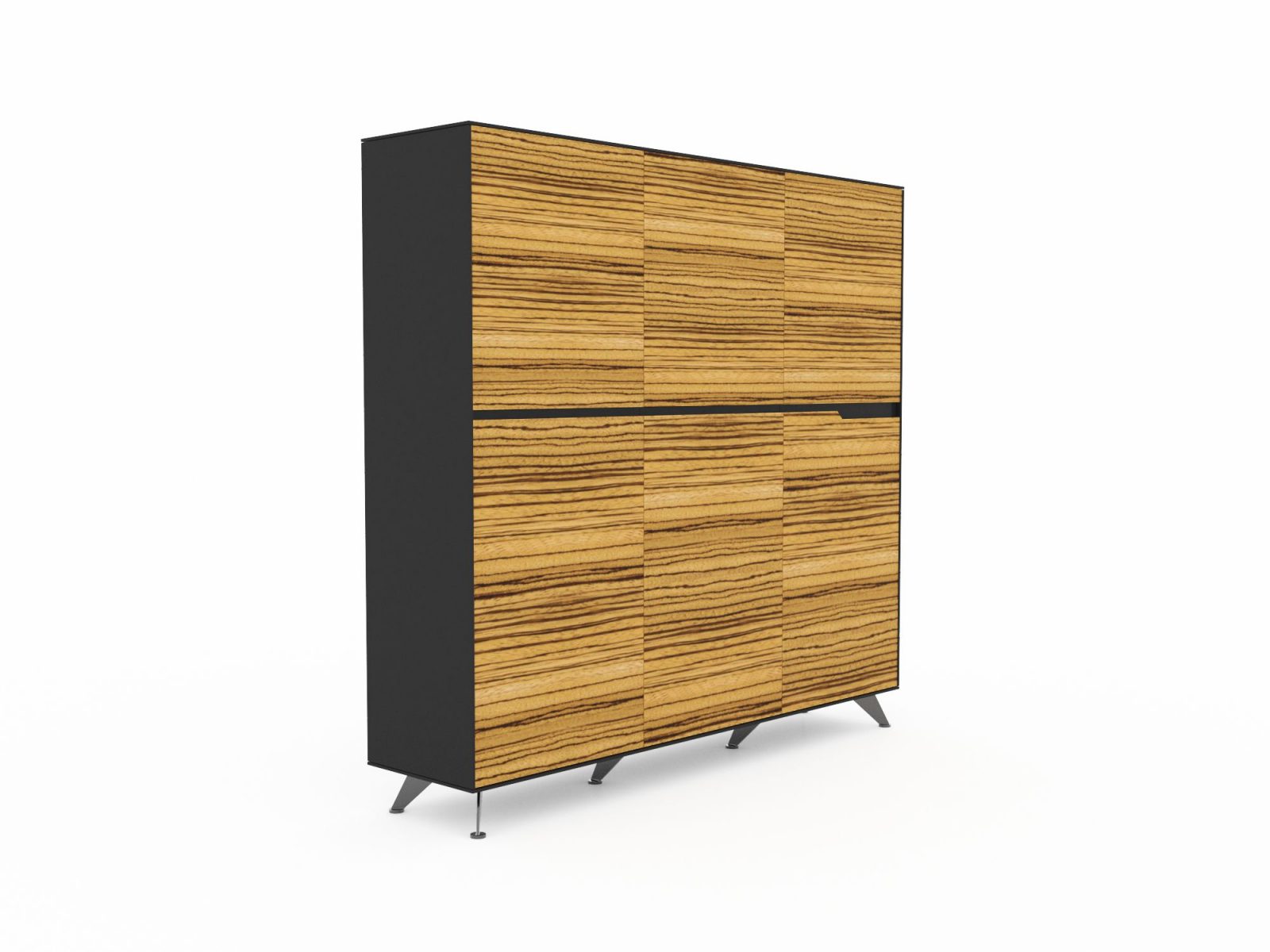 GP Novara Six Door Cabinet