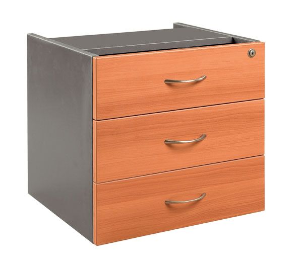 GP OMsystem Commercial Office Fix Desk Pedestal 3 Drawers