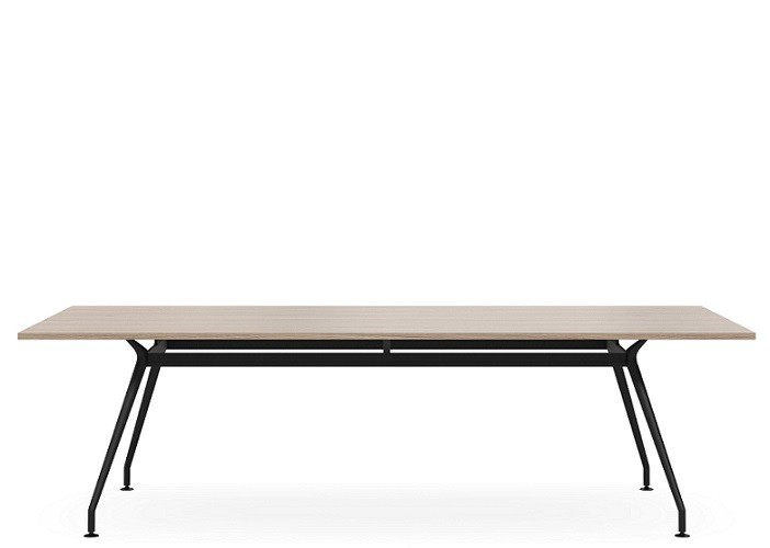 DD Apollo Boardroom Table with Black Base