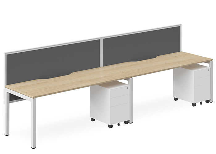 DD Plaza Tek Workstation Single Sided For 2 Person