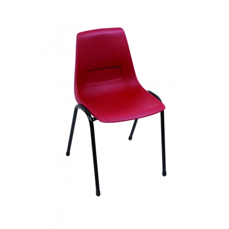 MA Shell Metal Leg Chair