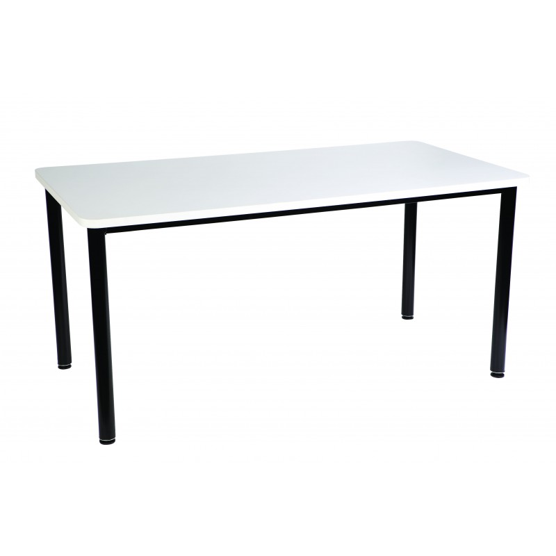 MA Modular Steel Framed Adjustable Feet Table with 25mm Melamine Top